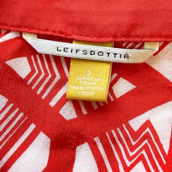 Anthropologi Leifsdottir Catalyst Cold Shoulder Silk Tunic dress Size 2 - Picture 6 of 10